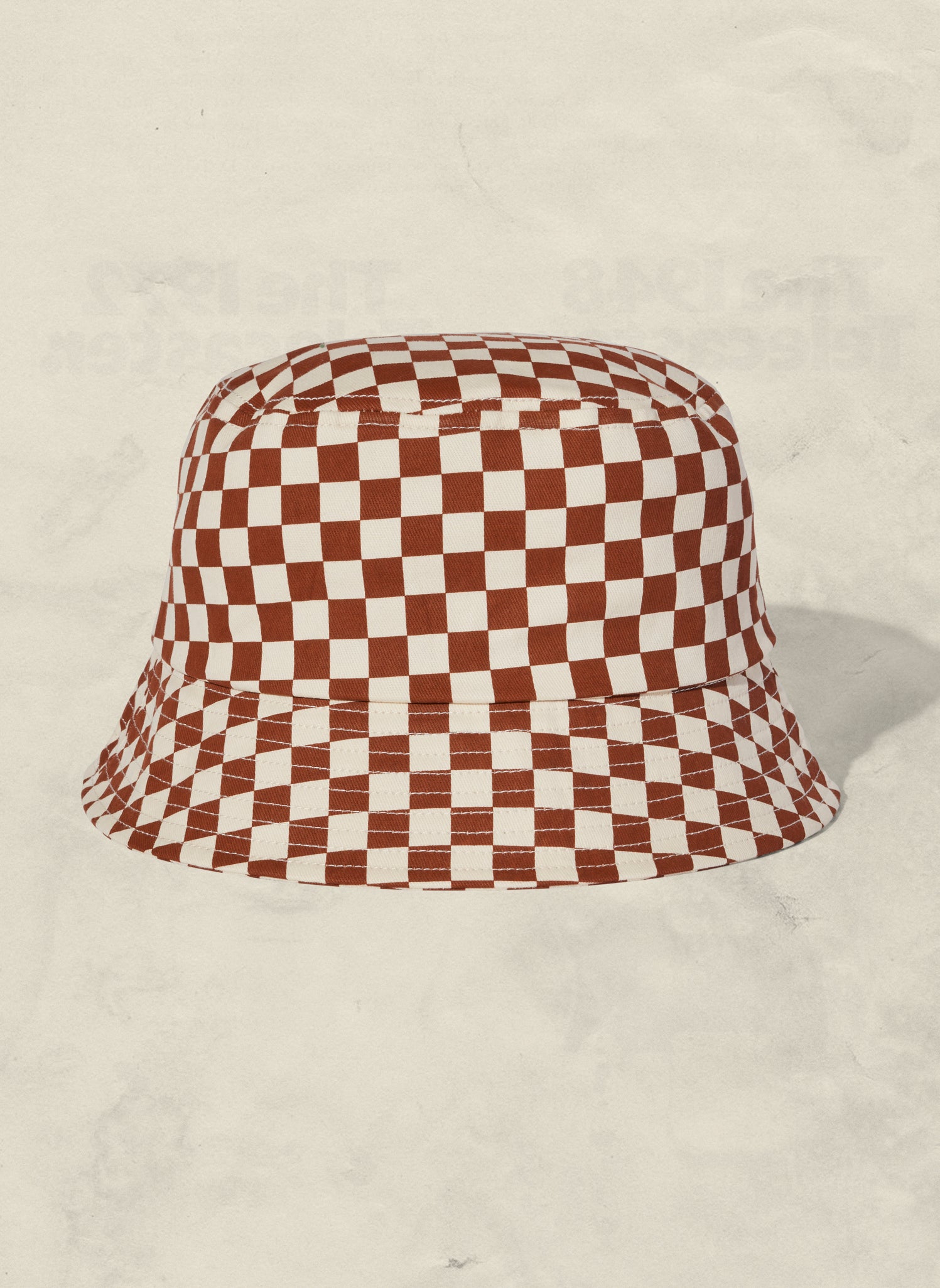 weld mfg Checkerboard Bucket Hat