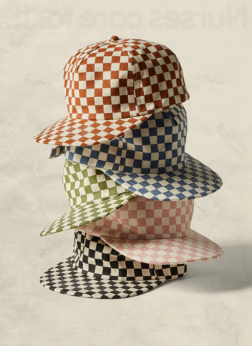 weld mfg Checkerboard Field Trip Hat