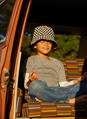 weld mfg KIDS CHECKERBOARD BUCKET HAT