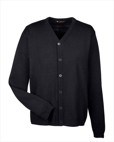 【Close Out Sale】 harriton Mens Pilbloc V-Neck Button Cardigan Sweater ...